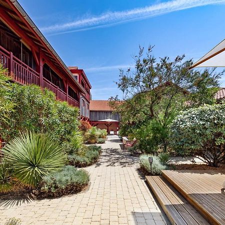 Hotel De La Plage Contis-les-Bains Bagian luar foto