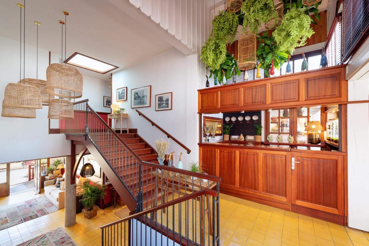 Hotel De La Plage Contis-les-Bains Bagian luar foto