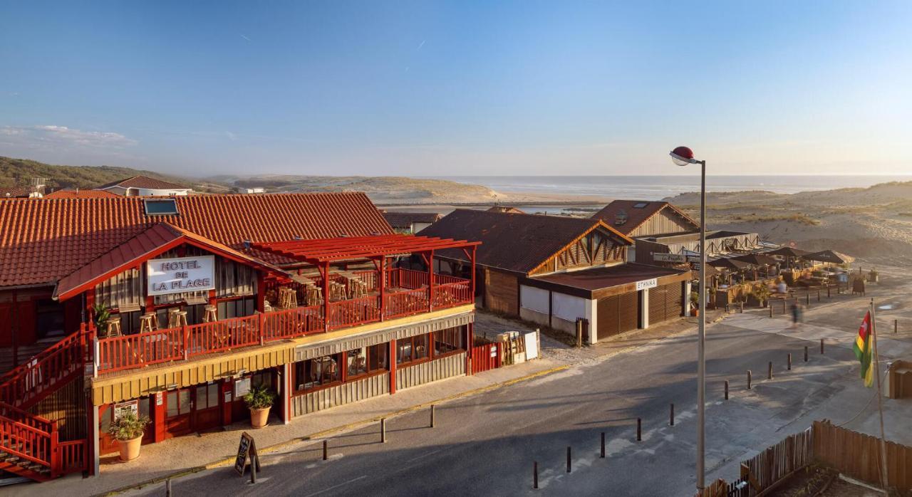 Hotel De La Plage Contis-les-Bains Bagian luar foto