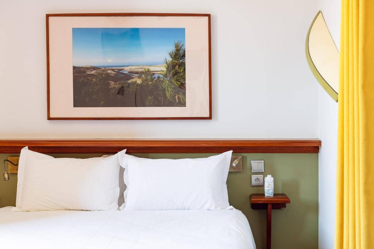 Hotel De La Plage Contis-les-Bains Bagian luar foto
