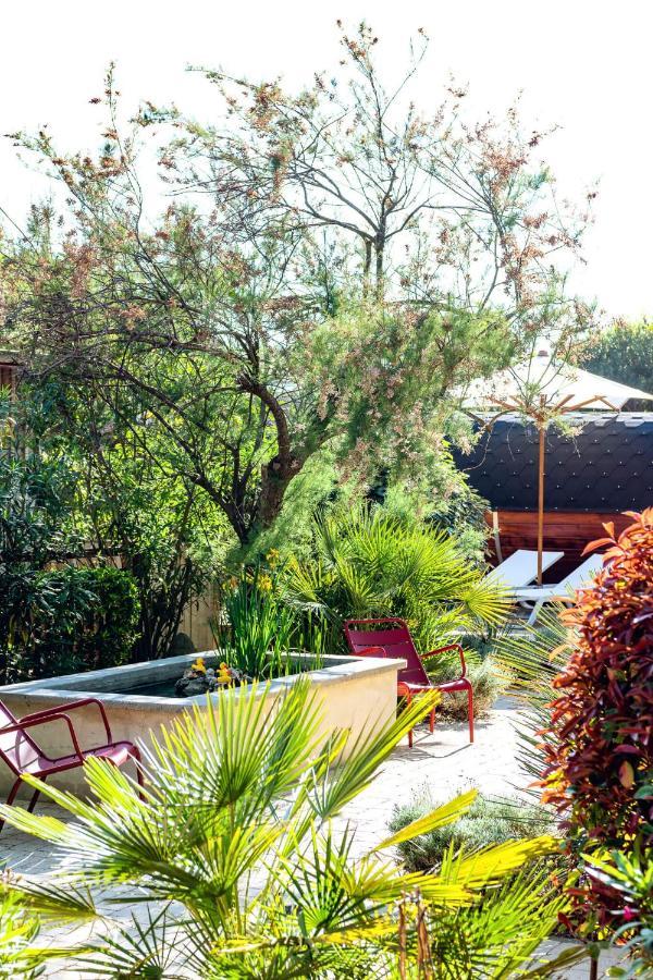 Hotel De La Plage Contis-les-Bains Bagian luar foto