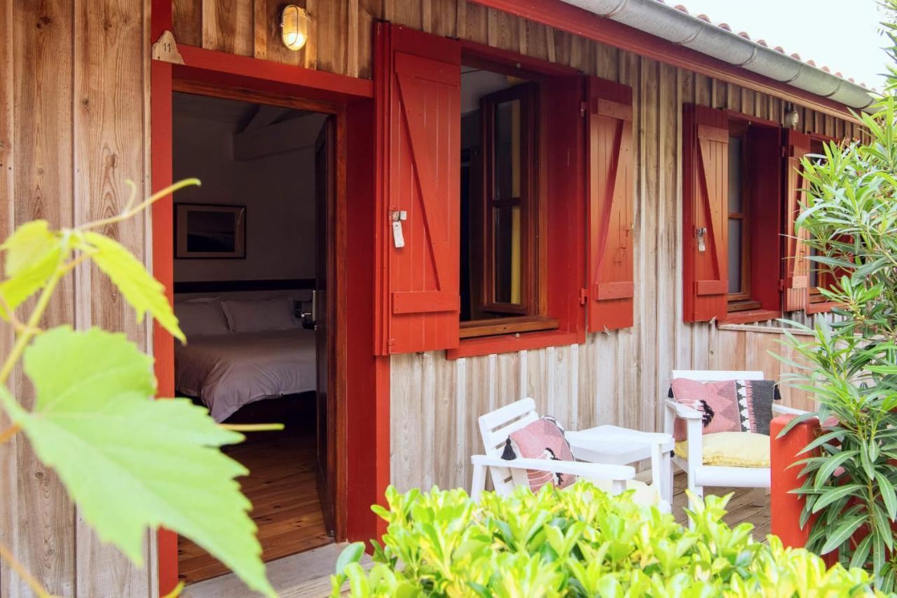 Hotel De La Plage Contis-les-Bains Bagian luar foto